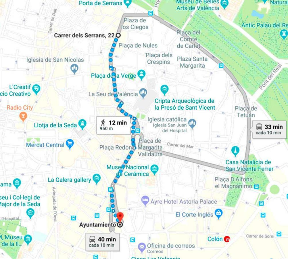 ולנסיה Florit Flats - Serranos Apartment מראה חיצוני תמונה